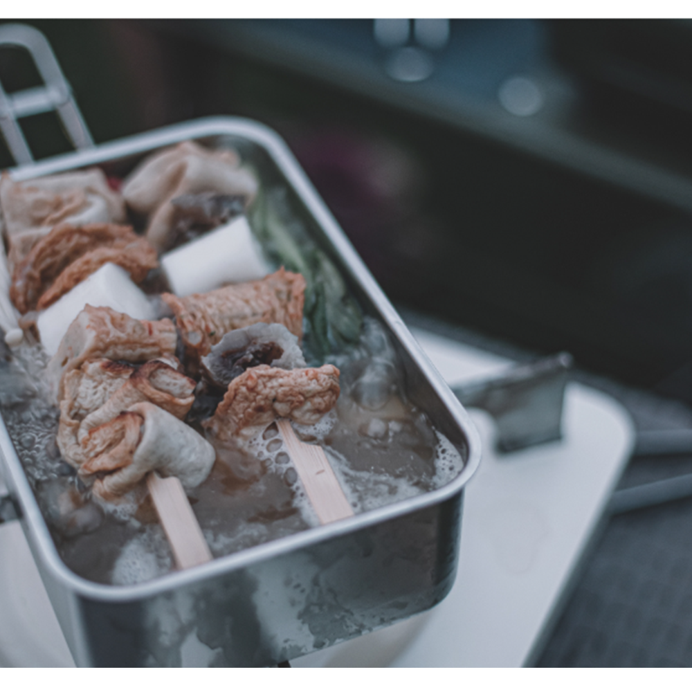 키녹스 캠핑 스테인레스 반합 사각 스텐 반합