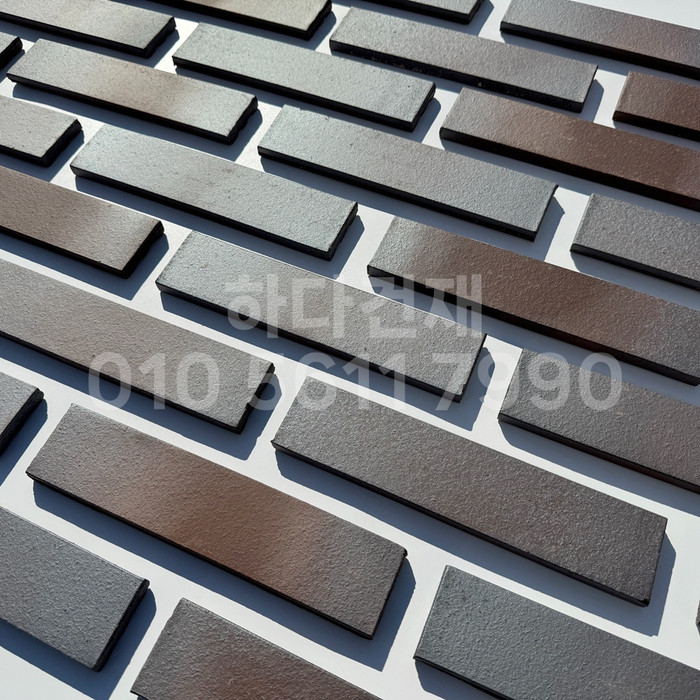 점토타일 메탈브라운 230x52x11T / 하다건재