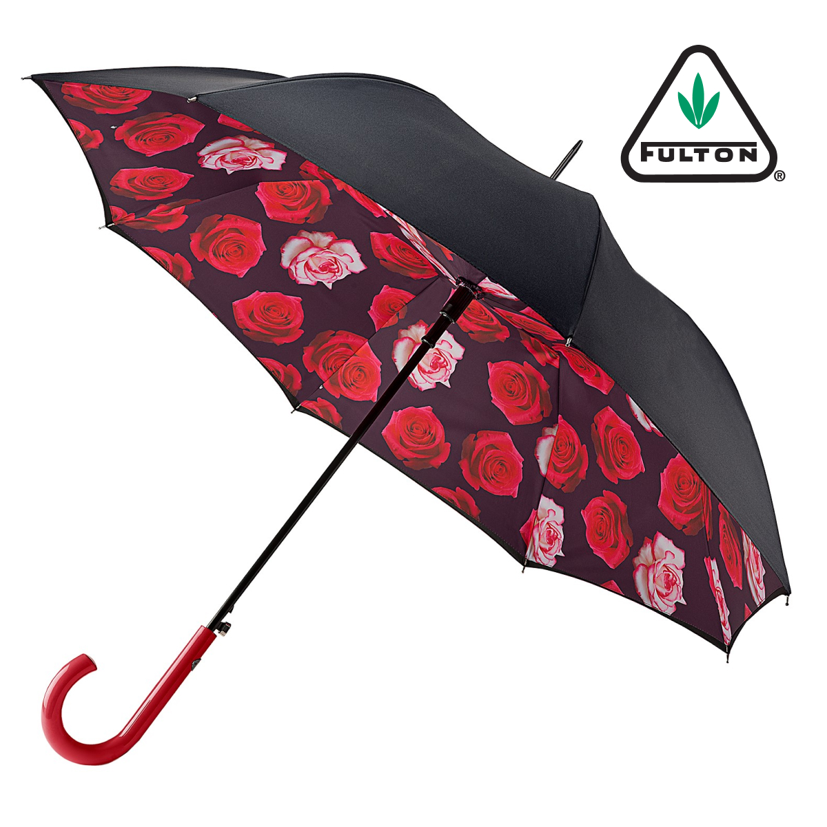 블룸즈버리-2 플로팅 로즈 여성 반자동 1단 우양산 양우산 84cm 483g UPF 50+ - 메인 이미지