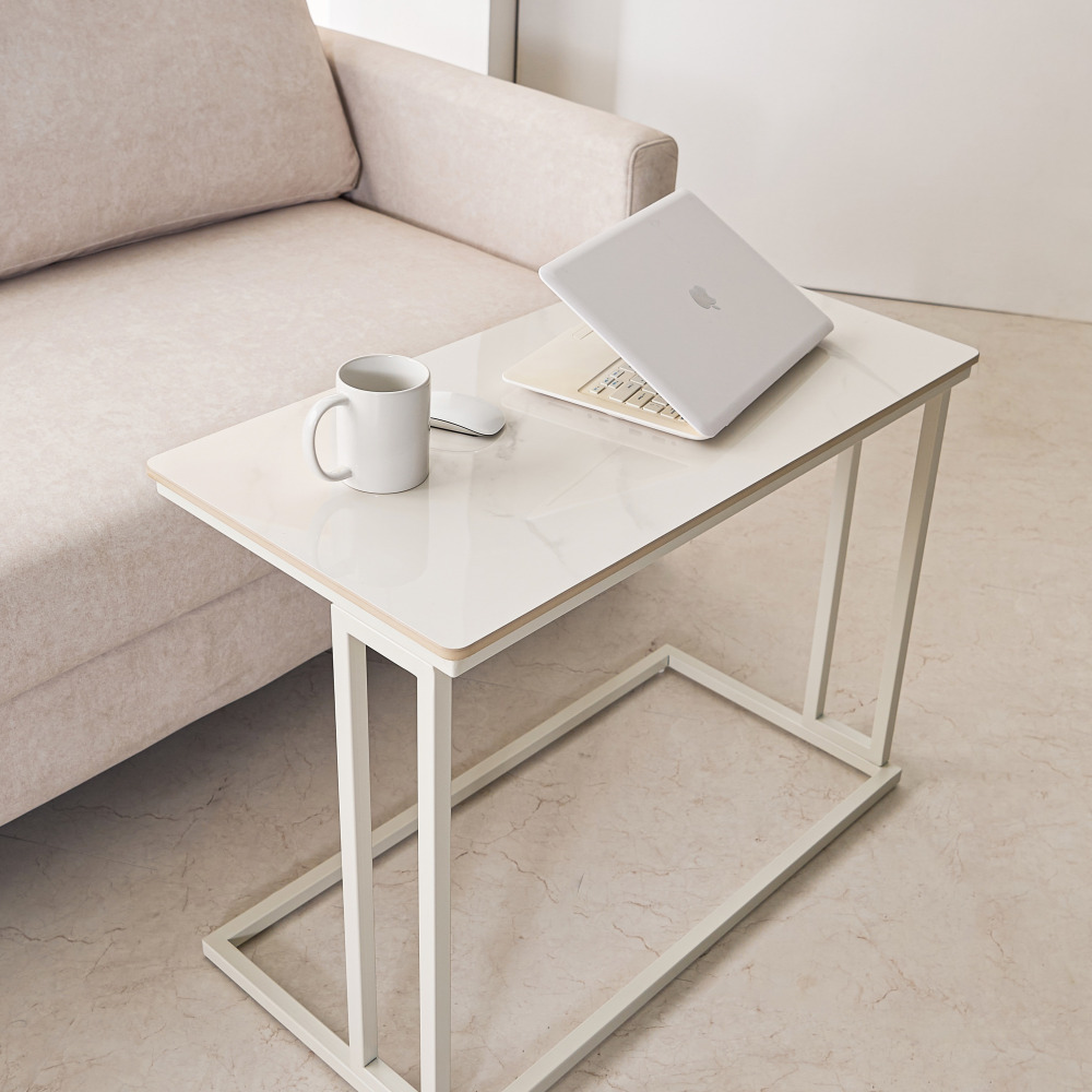 효 ㄷ자테이블 미드센츄리협탁 쇼파뒤선반 폭좁은책상 좁고긴테이블