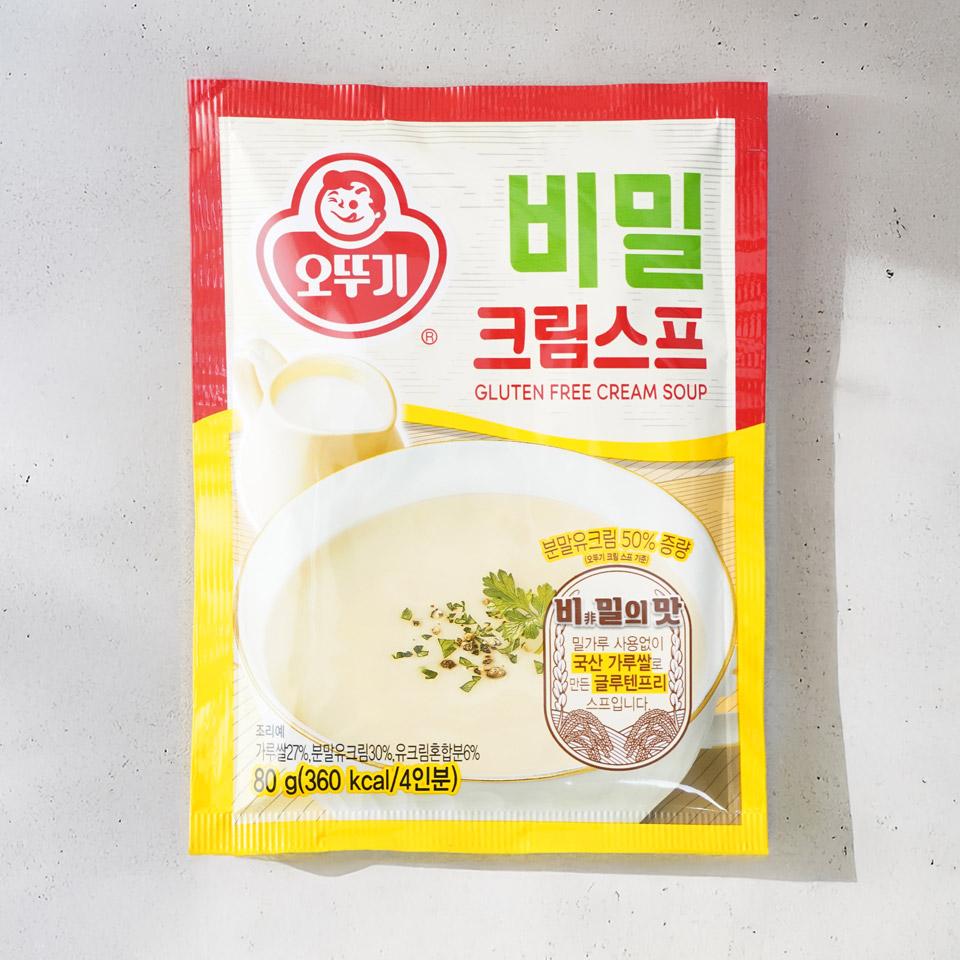 메가마트 오뚜기 비밀 크림스프 80g - 메인 이미지