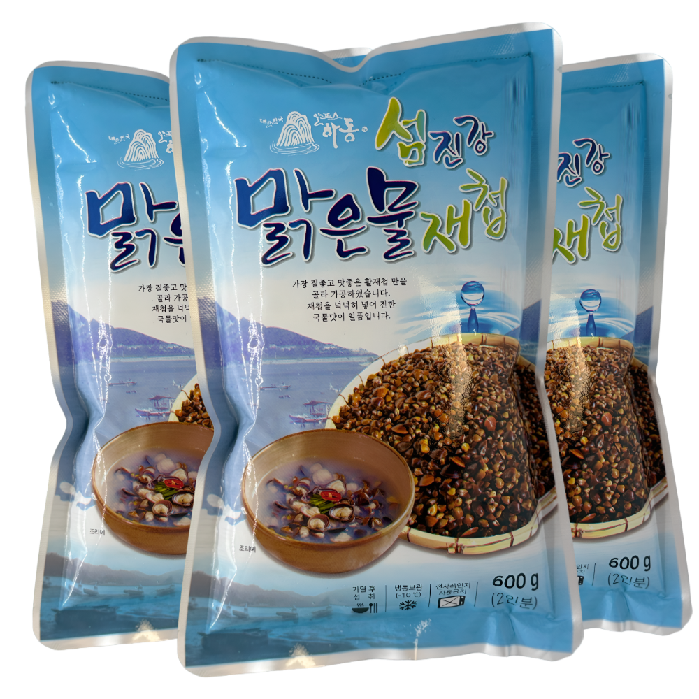 [당일발송] 임가네 명품 하동 섬진강 맑은물 재첩국 600g 10개 - 상품 이미지