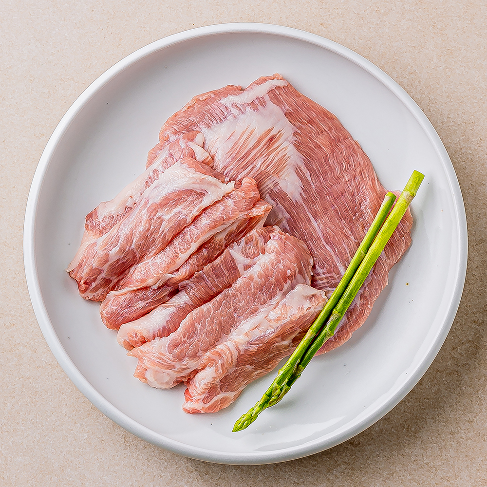 바르돈 국내산 1+ 한돈 냉장 항정살 300g, 500g / 통 항정살 250g