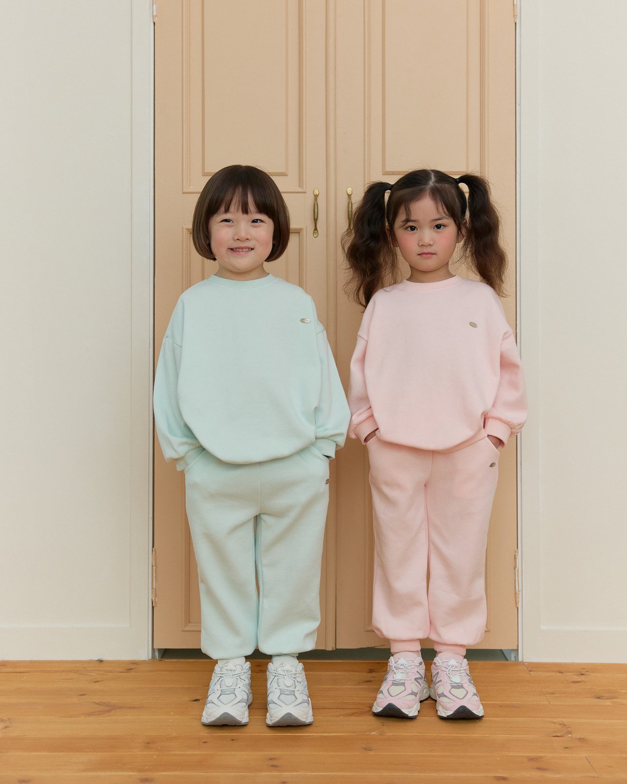 [바로배송] 데일리베베 팬던트라벨세트 상하복 아기 키즈 주니어 여아 남대문아동복 이미지 8