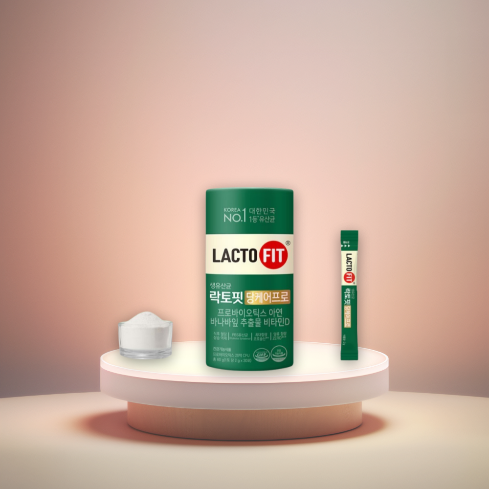 종근당건강 락토핏 당케어 프로 2g x 30포 3통 혈당관리 생유산균 이미지 8