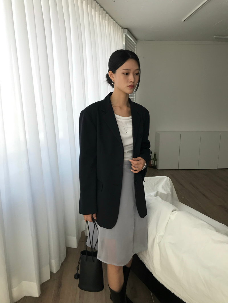 [속치마SET] 캐머런 레이어드 랩 스커트 상세 이미지 22