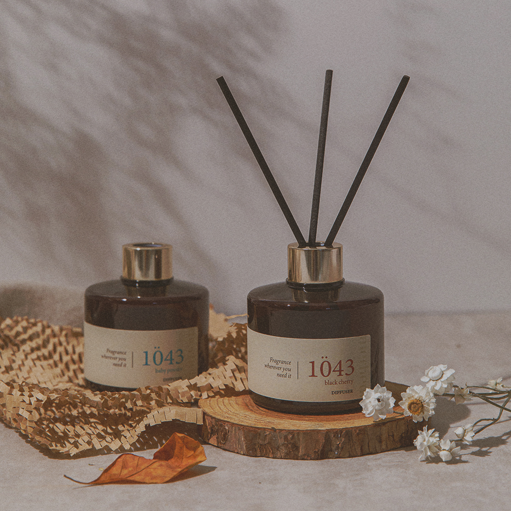 1+1 메르헨트 퍼퓸 디퓨저 블랙체리 200ml 대용량 향기좋은 방향제 아로마 화장실