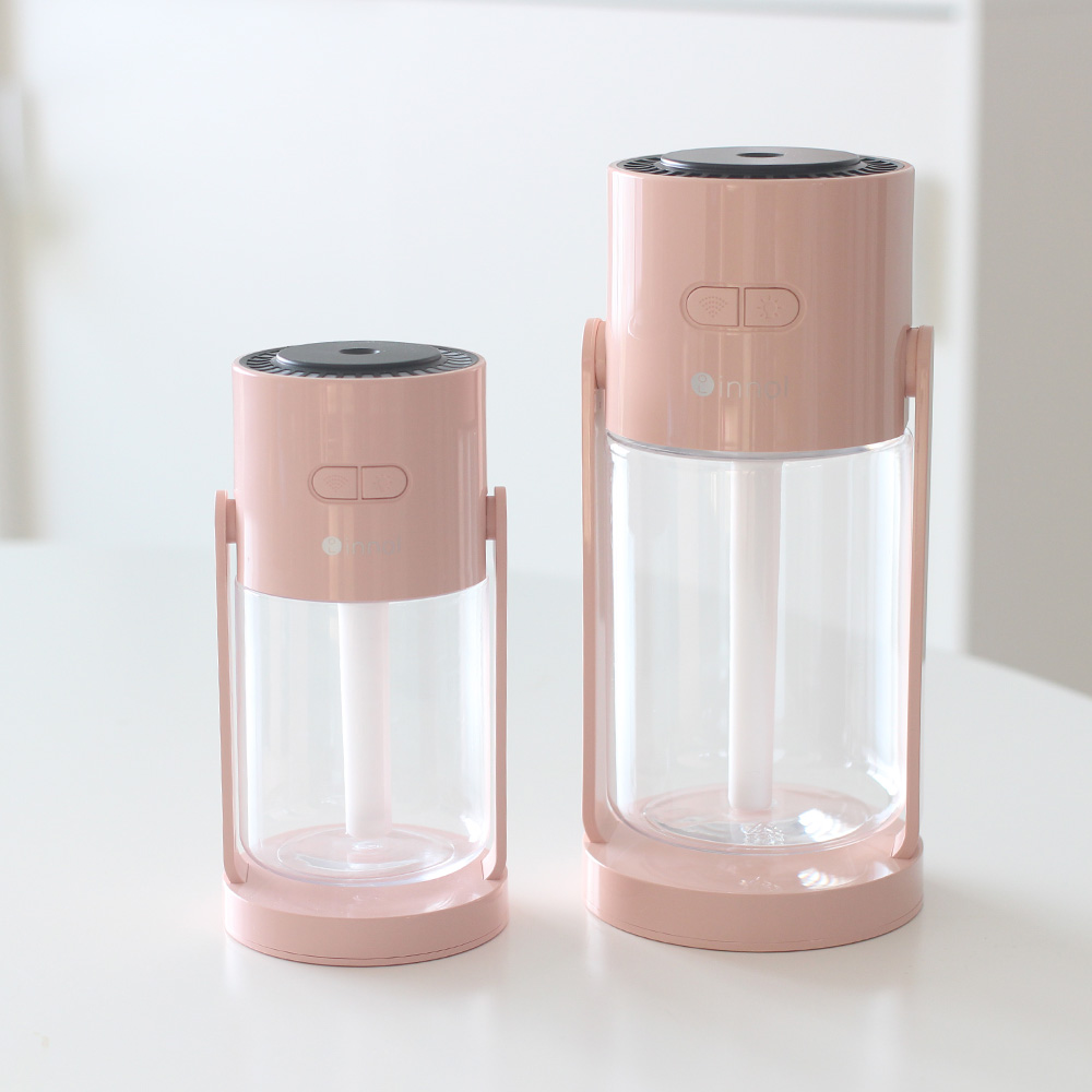 이놀 스윙미스트 각도조절 미니가습기 600ml 무소음 세척편한 책상 탁상용 소형 아기방