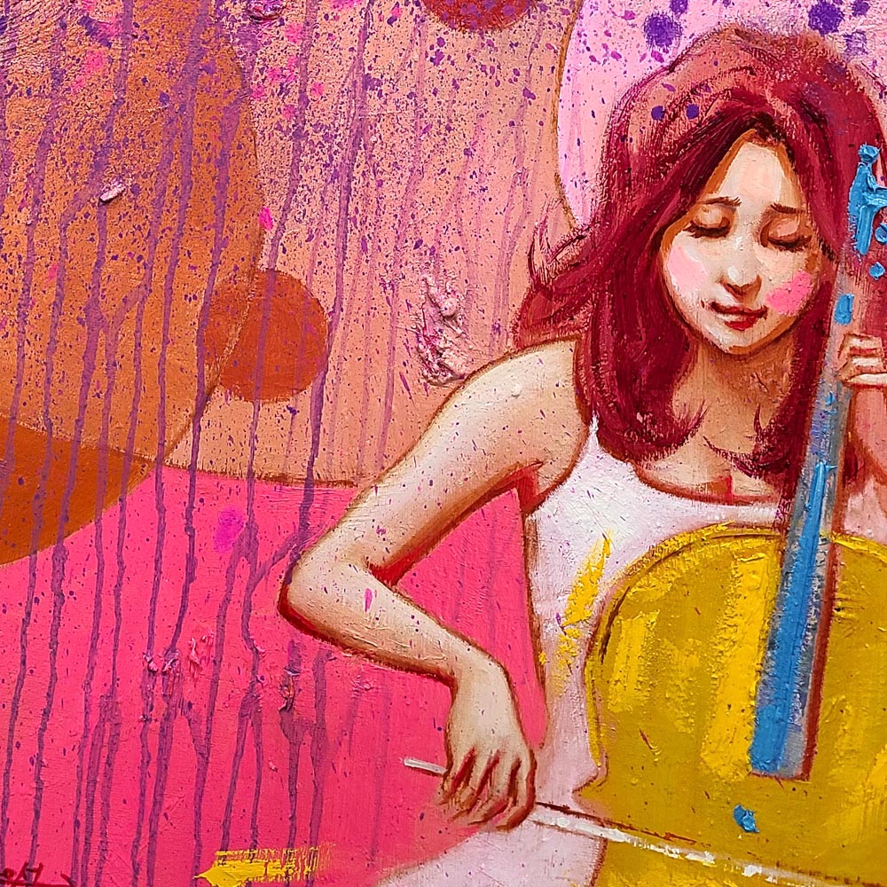 아트앤샵 그림액자 현대미술작품 원작 양인선 삶 여행 7 - 상세 이미지 3