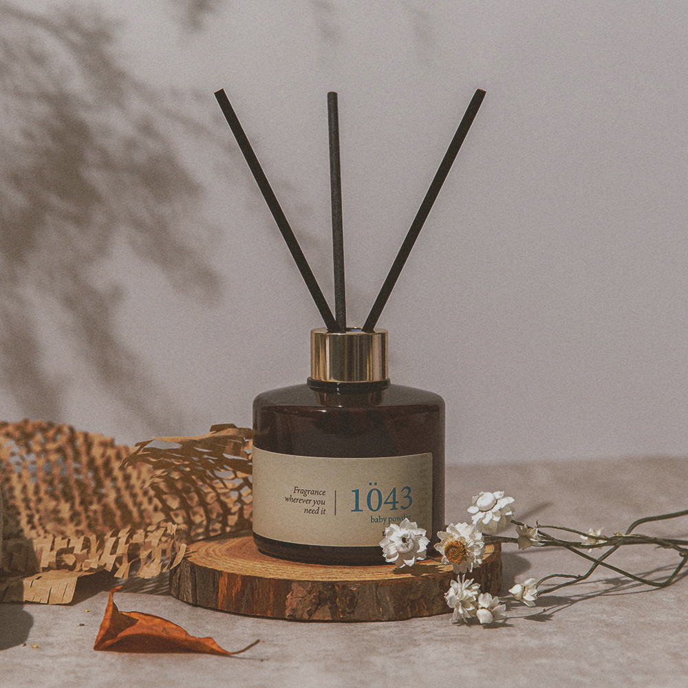 1+1 메르헨트 퍼퓸 디퓨저 블랙체리 200ml 대용량 향기좋은 방향제 아로마 화장실