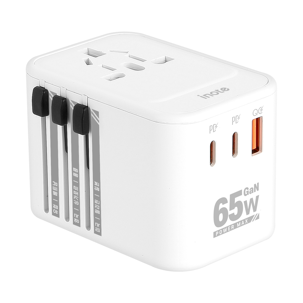 아이노트 GaN 65W 여행용 초고속 멀티 어댑터 TA65GW 이미지 6