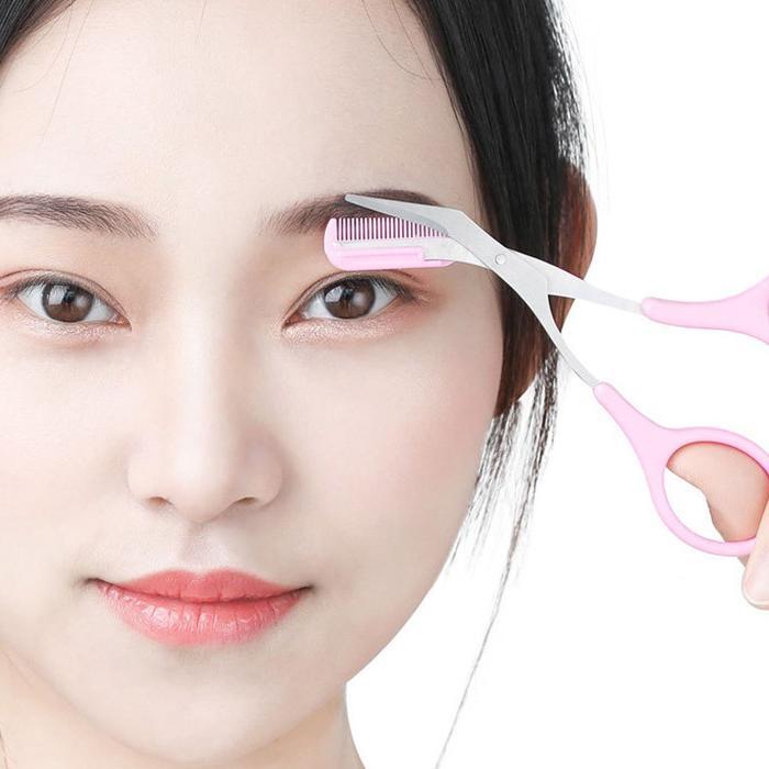 눈썹정리가위 잔털정리 다듬기 - 상품 이미지