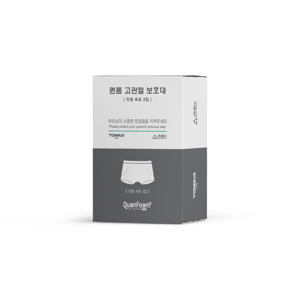 알리코제약 속옷형 고관절보호대 고관절보호팬티 리필 교체용 전용팬티 여성용/낙상예방,어버이날 - 상세 이미지 3