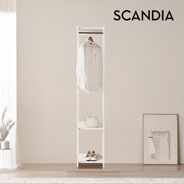 스칸디아 노든 철제 드레스룸 시스템장 400 1단 옷장