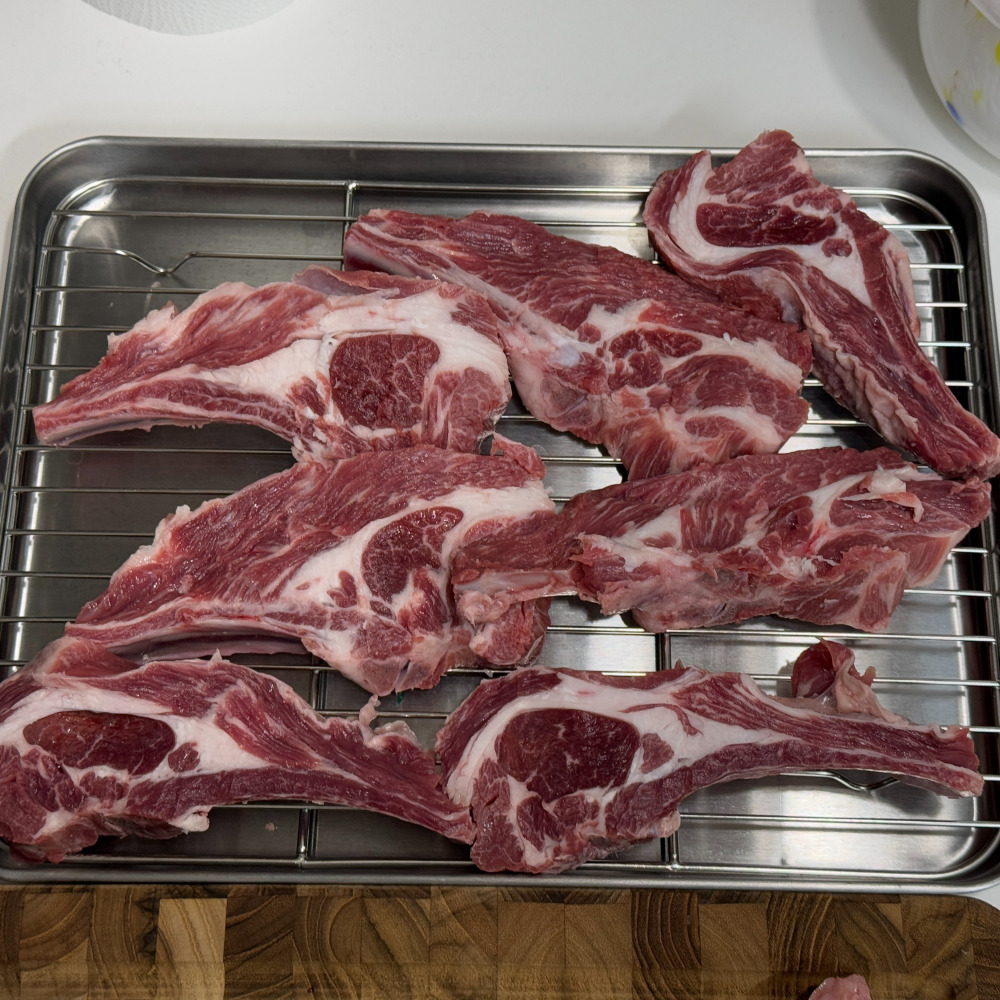 양갈비 숄더랙 호주산 램 프렌치랙