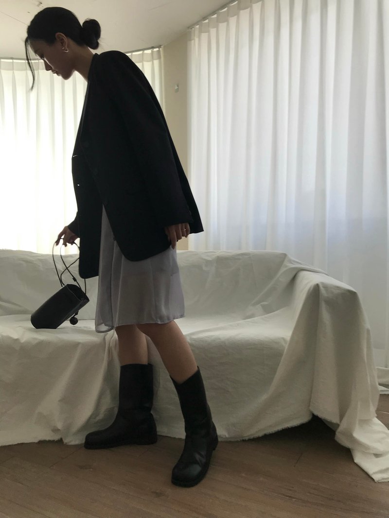 [속치마SET] 캐머런 레이어드 랩 스커트 상세 이미지 44
