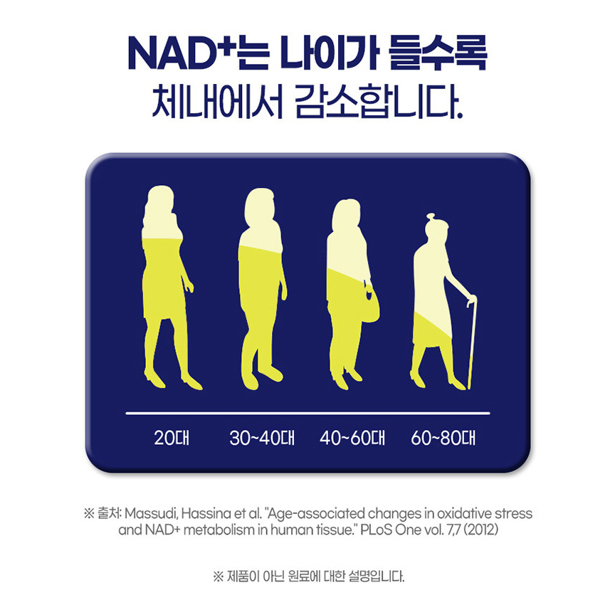 식물성 NMN 파이토 엔엠엔 25mg 브로콜리 추출분말 정 효능 2박스 - 상세 이미지 5