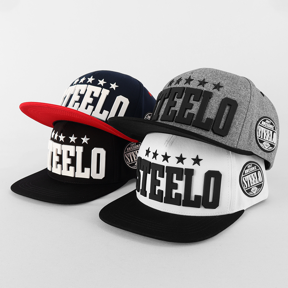 STEELO 3D 레터링 스냅백 남자 캠프캡 힙합모자 일자챙모자 snapback - 상세 이미지 5