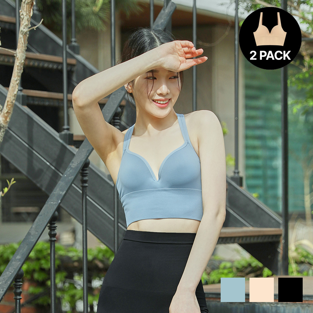 슬림9 서포트 보정 브라 2일팩 - 상세 이미지 4