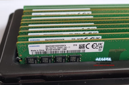 삼성 DDR4 8G 1RX8 3200AA-UA2-11 M378A1K43EB2-CWE 데스크탑 메모리 모듈