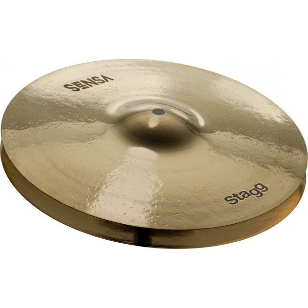 심벌즈 드럼 심벌 난타 Cymbal 리듬 타악기 Stagg SENHM14B SENSA 시리즈 14인치 중형 하이햇 구리 인치 : 지원SB