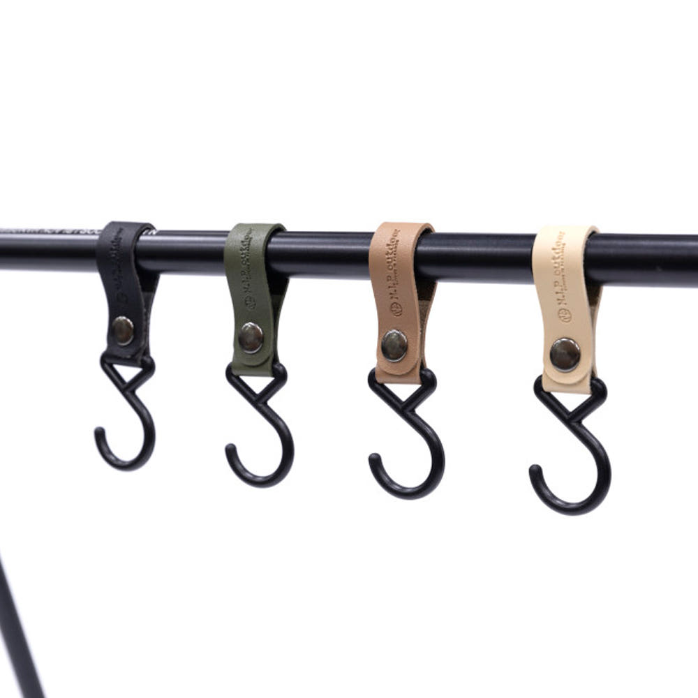 [호환] N.I.P 가죽후크 고리 스트랩 4P세트 인디언행어 호환가능