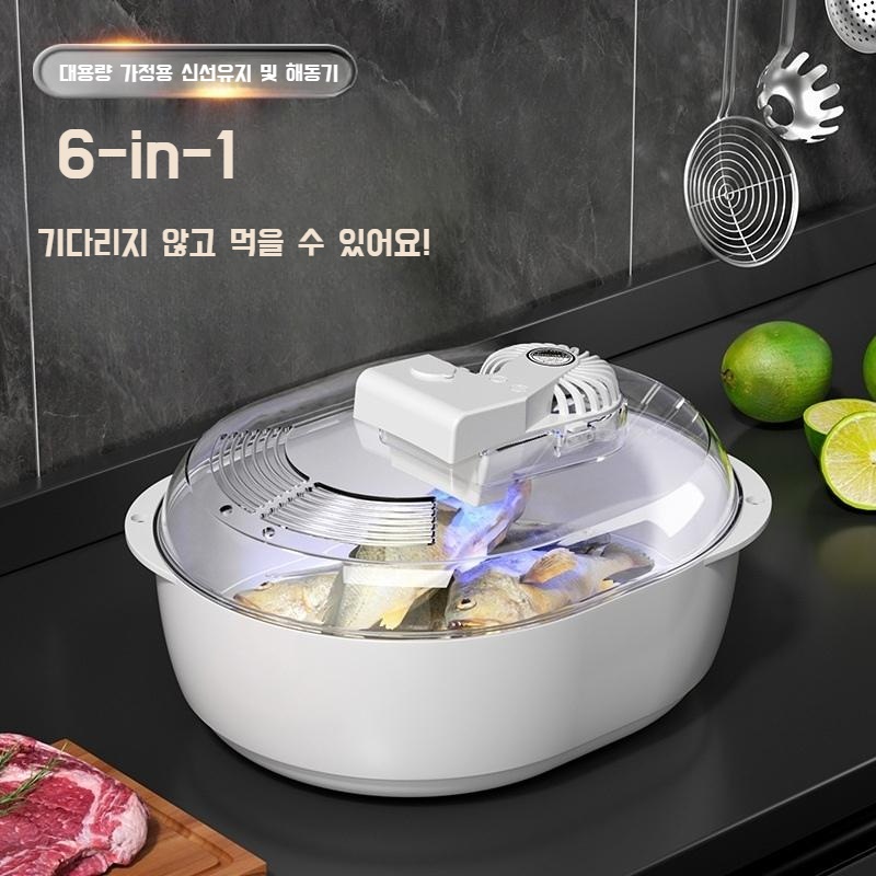 다 녹여 해동기 자연바람으로 빠르게 해동이 되는 해동용기 - 메인 이미지
