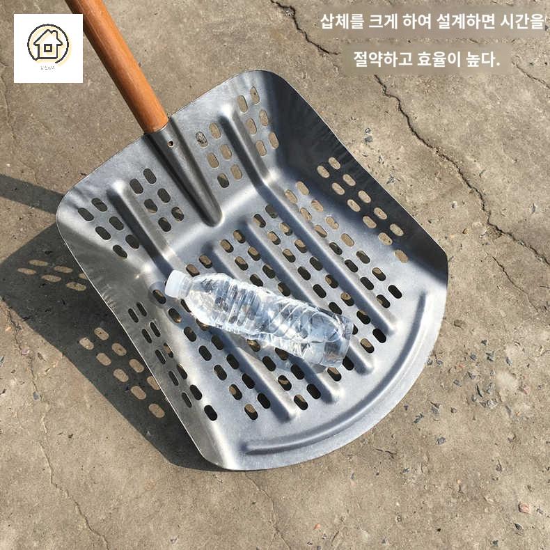 분리삽 강철 돌 자갈채 도구 옥수수 땅콩 장비 채 돌고르는 농사 삽 삼태기 이미지 6