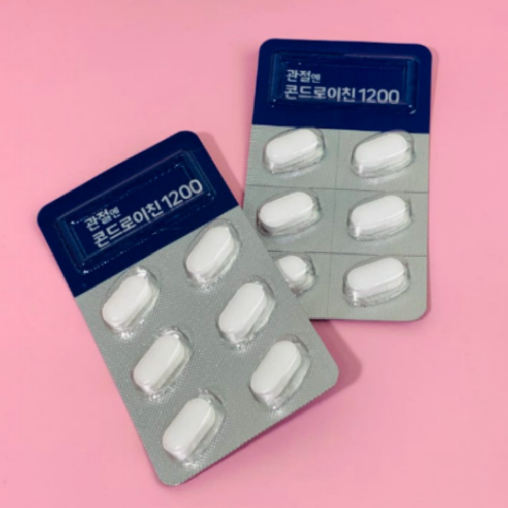 관절엔 콘드로이친 1200 지성 900mg 60정 x 2박스 소유래 무릎 관절 - 상세 이미지 5