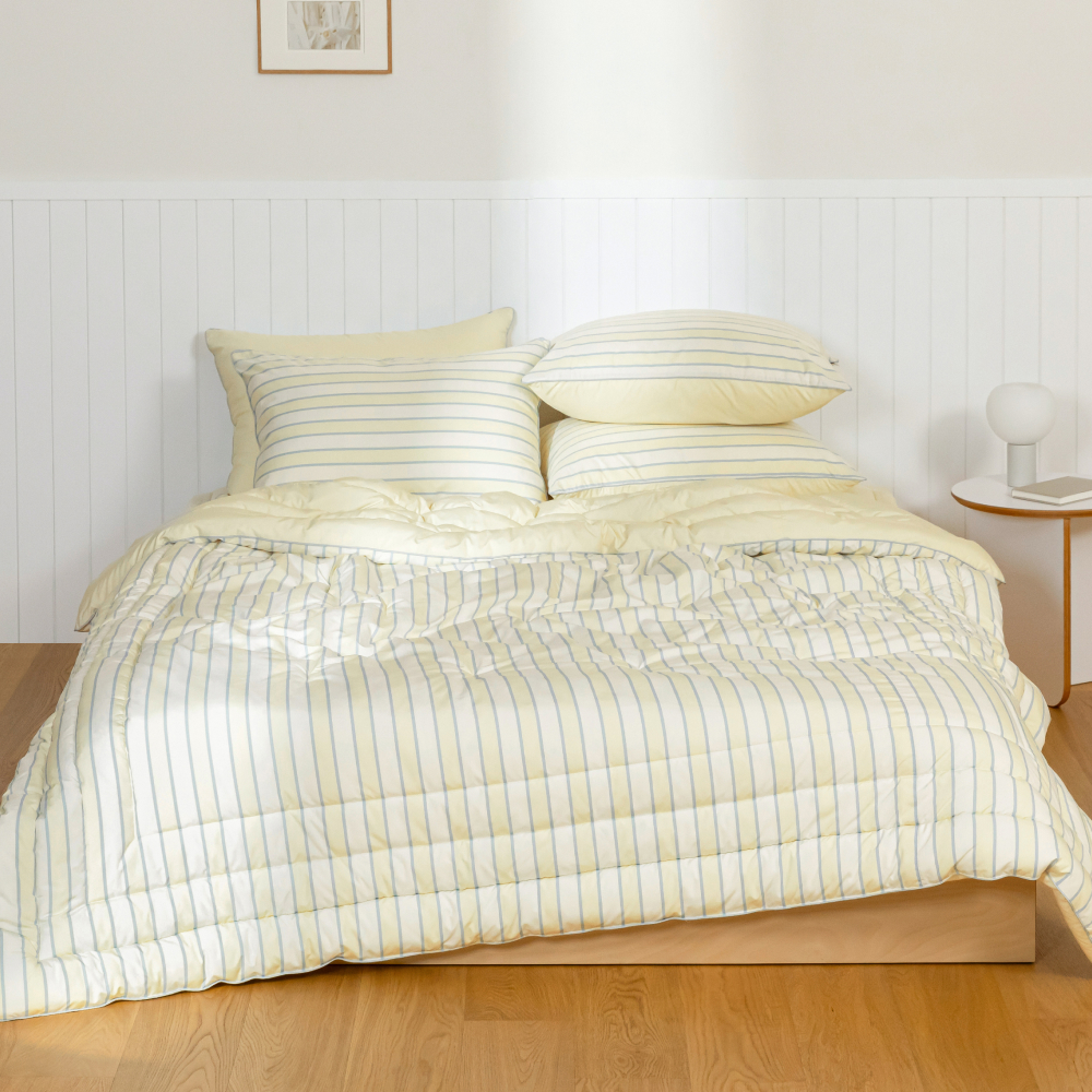 [1+1] 슬라운드 사계절 알러메디 알러지케어 먼지없는 차렵이불세트 베이직 SS