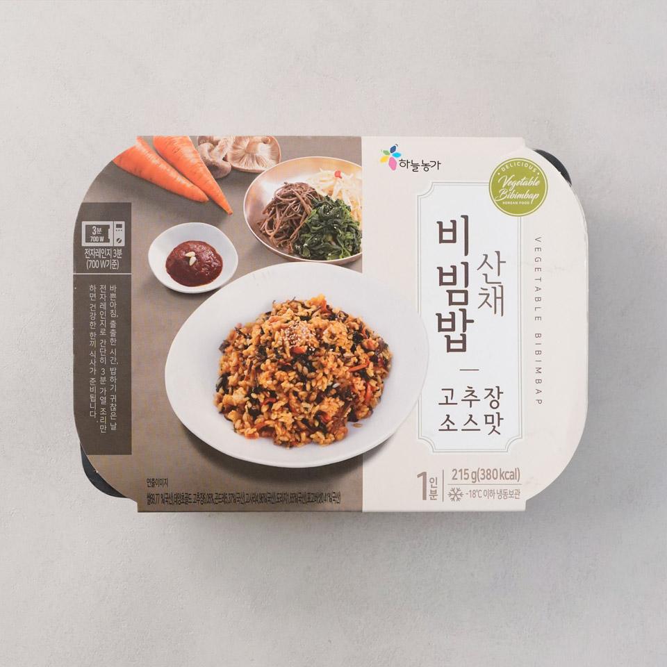 메가마트 냉동 산채 비빔밥 고추장맛 215g - 상세 이미지 2