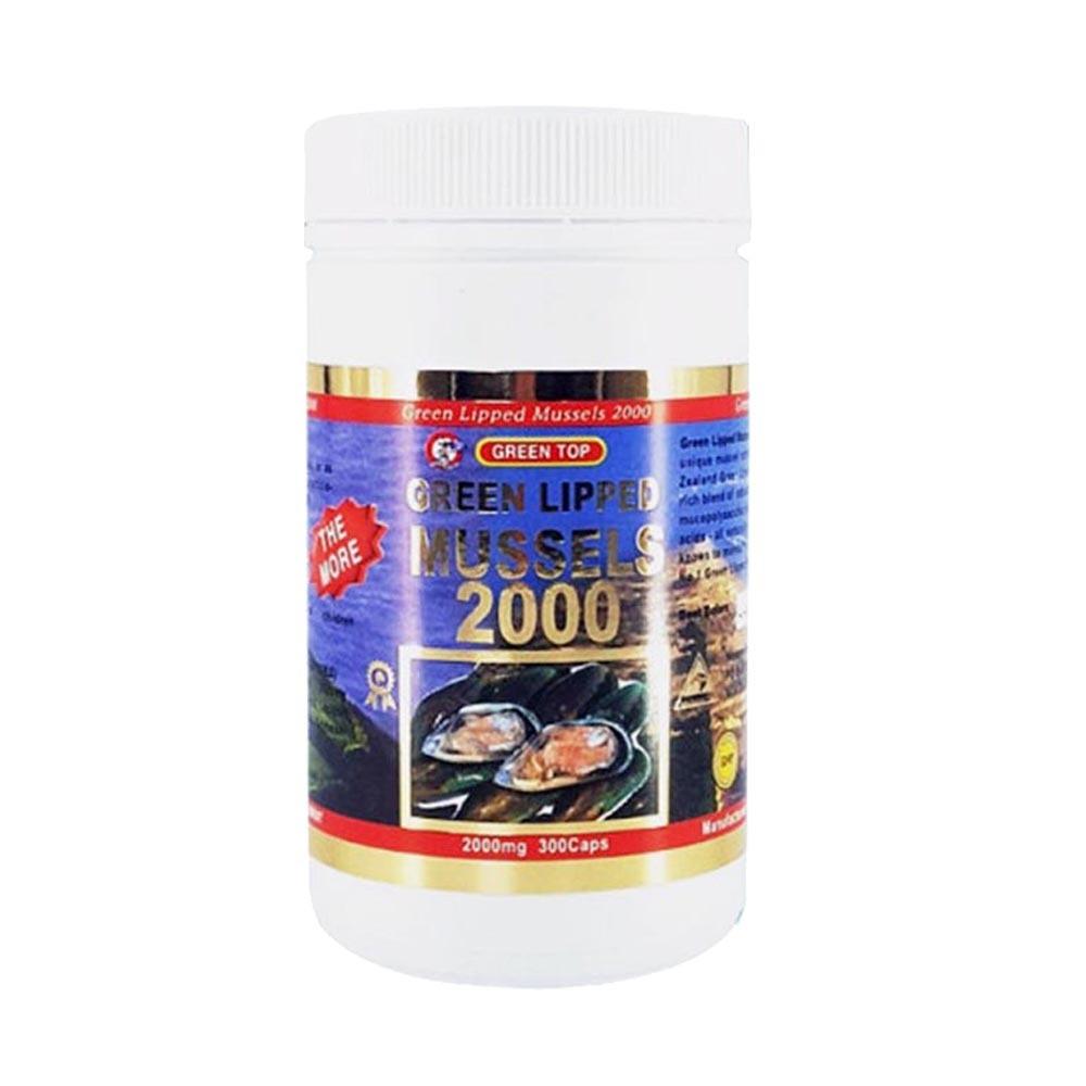 그린탑 초록입홍합 2000mg 300캡슐 - 상품 이미지