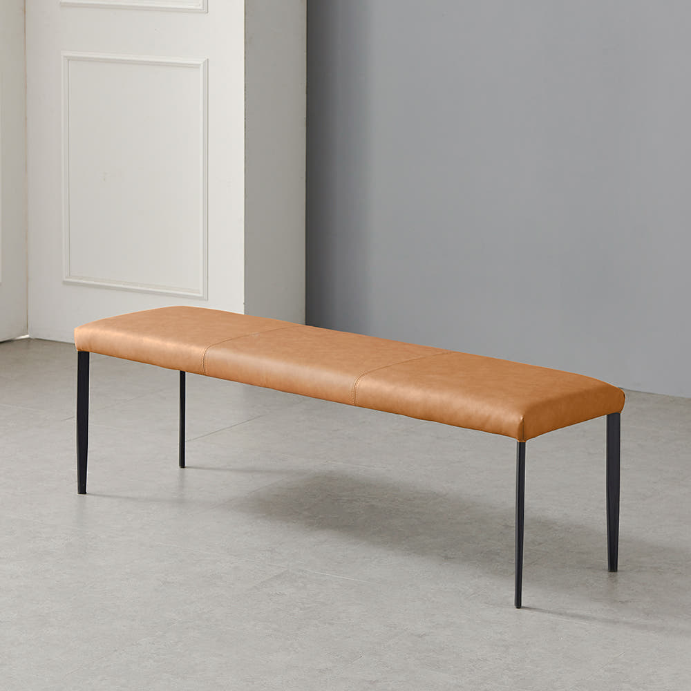 동서가구 015 가죽 3인 벤치 의자 DF925718