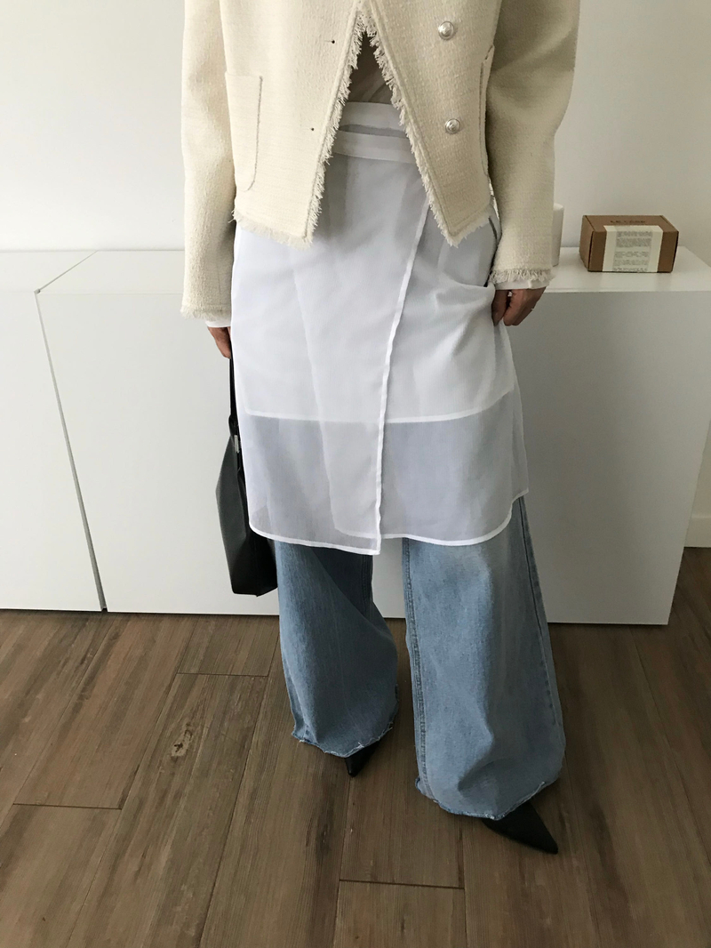 [속치마SET] 캐머런 레이어드 랩 스커트 상세 이미지 72