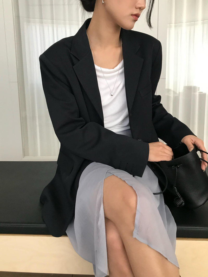 [속치마SET] 캐머런 레이어드 랩 스커트 상세 이미지 24