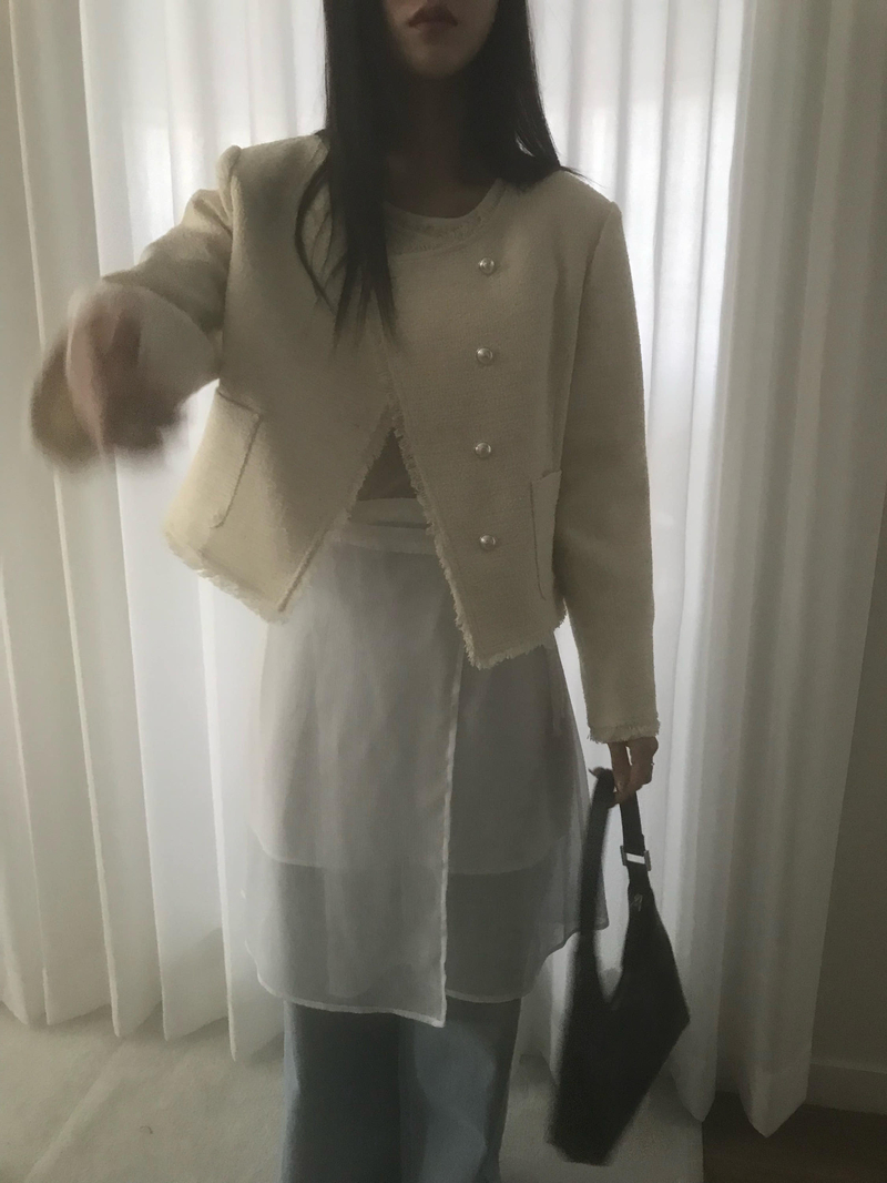 [속치마SET] 캐머런 레이어드 랩 스커트 상세 이미지 83