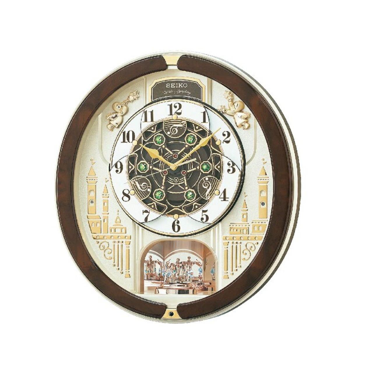 세이코 SEIKO 아날로그 벽걸이 전파 시계 RE579B - 상품 이미지