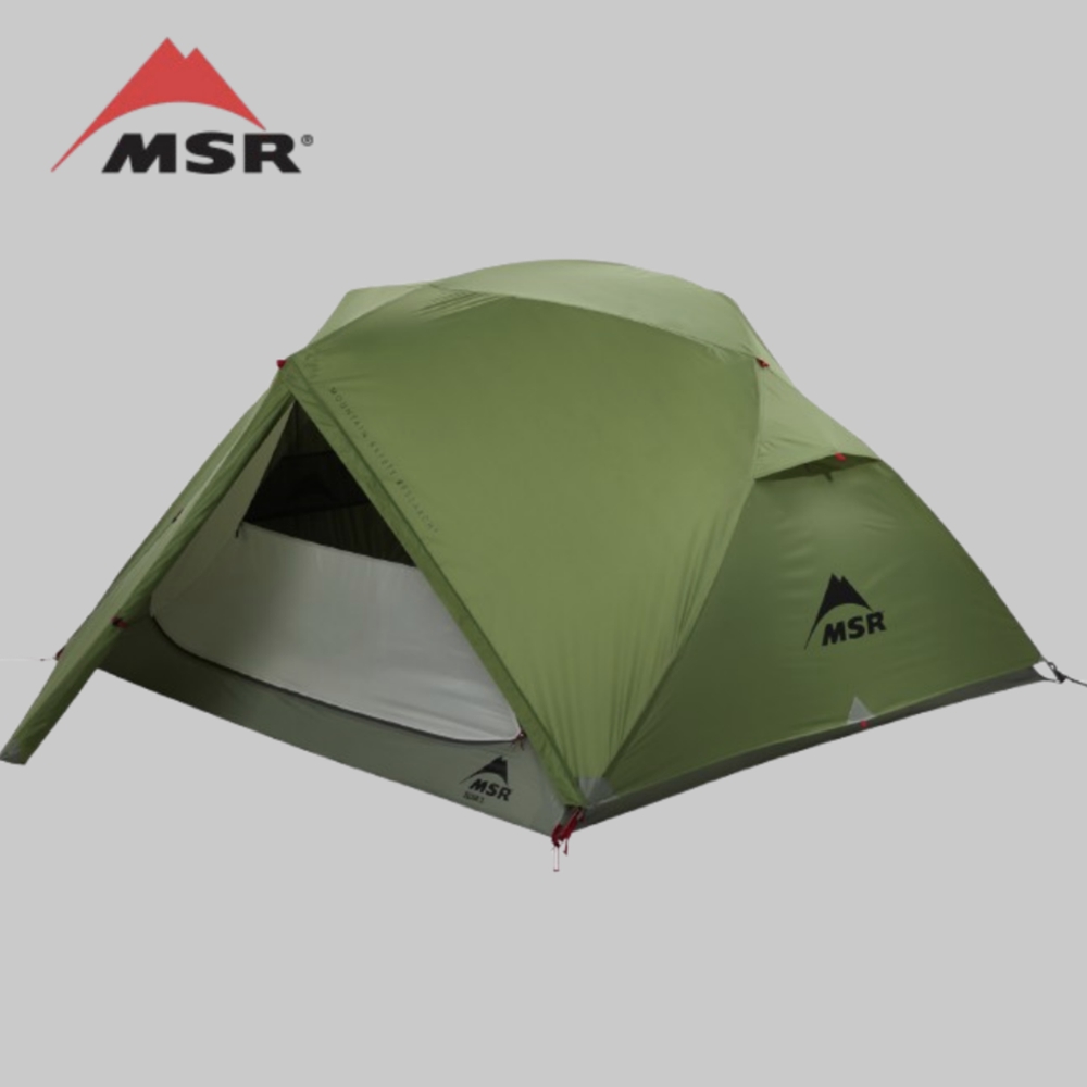 MSR 엘릭서 3 백패킹 텐트 그라운드시트 풋프린트 포함