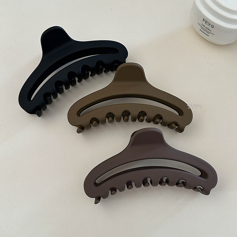 무광 올림머리집게핀 매트한 대형 올림머리삔 - 상세 이미지 5