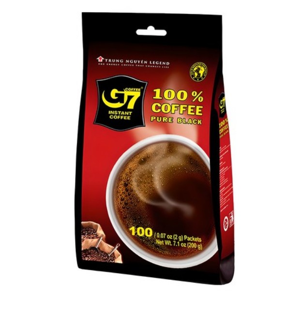 G7 블랙 커피 2g 100개입 1개 : 유연상사글로벌