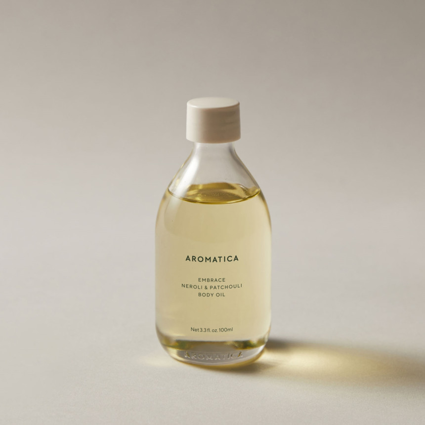 아로마티카 서렌 바디오일 라벤더&마조람 100ml 바디케어 고보습 마사지오일 사진 1