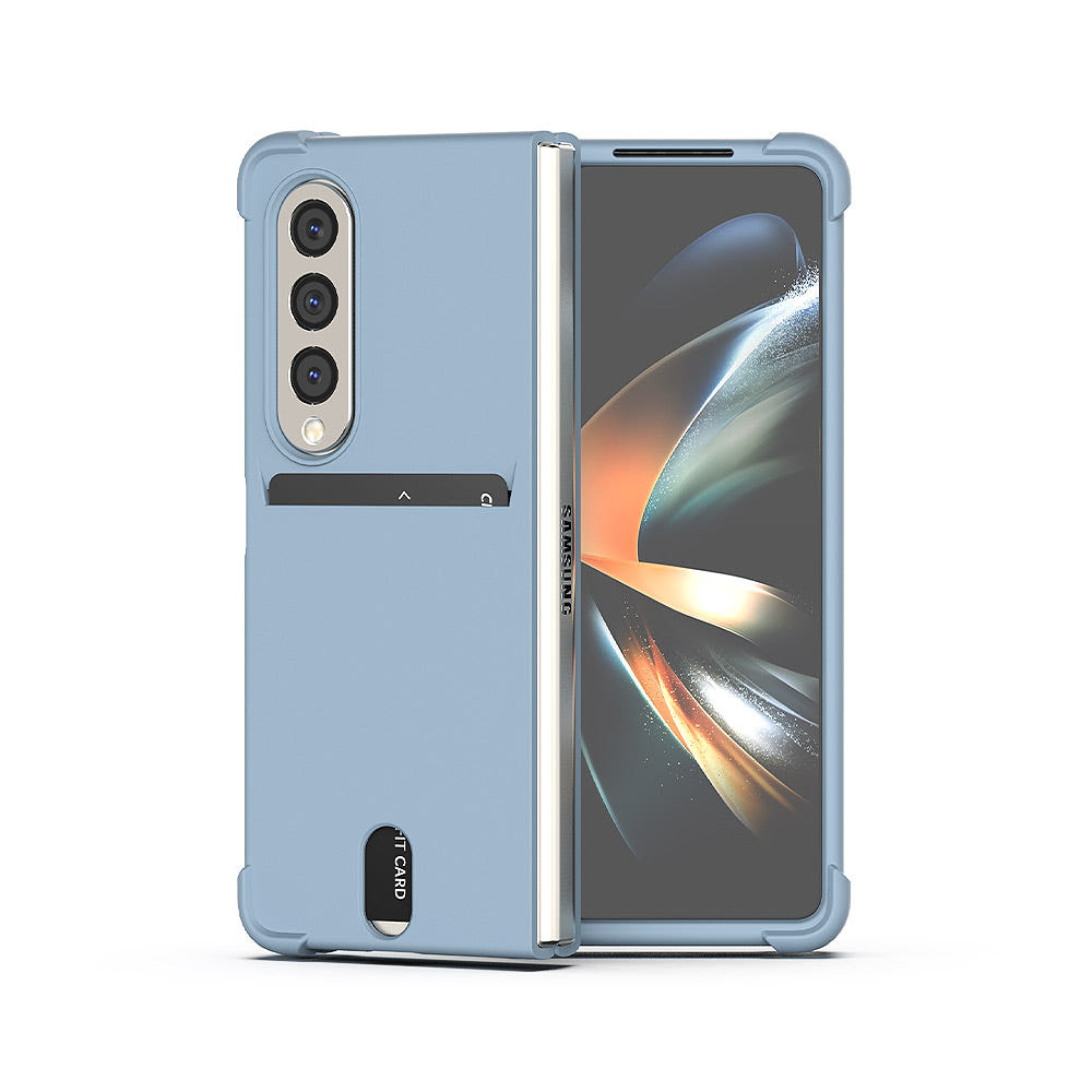 갤럭시 케이스 카드 수납 지갑 그린, 갤럭시Z 폴드4 - 상품 이미지