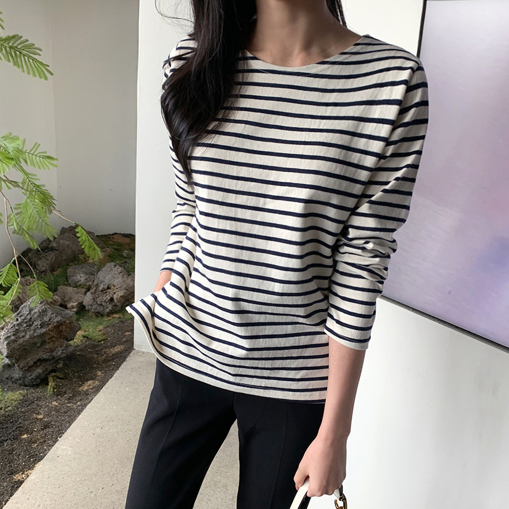 루나시 단가라 베이직 티셔츠 - 상품 이미지