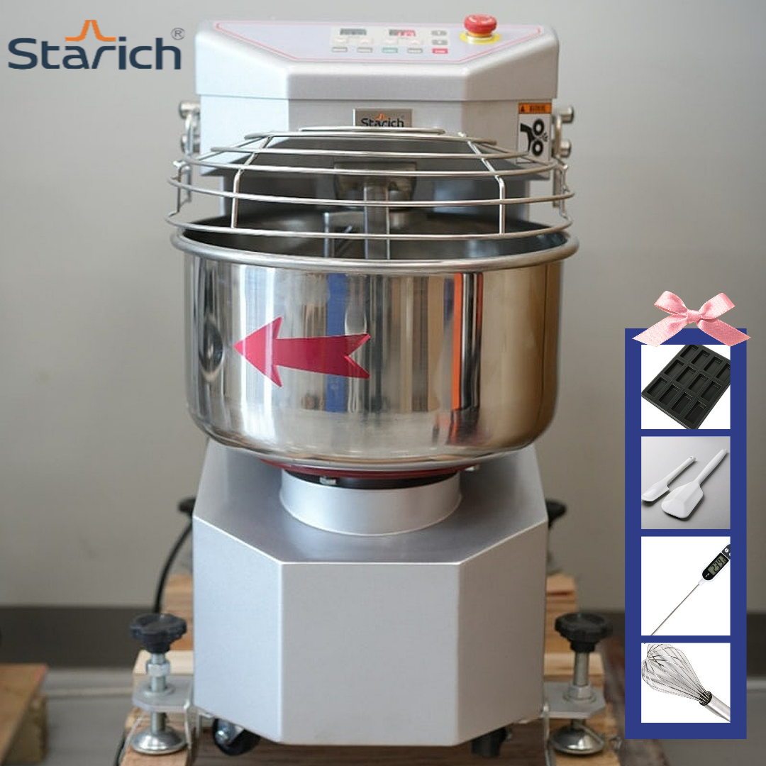 스파이럴반죽기 제빵 밀가루 반죽기계 대형 업소용 믹서 20리터 30 14인치 스타리치