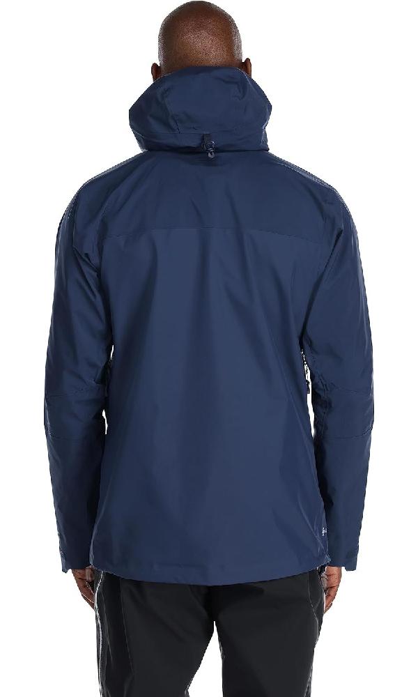 Rab 남성용 Latok Mountain GORE-TEX Pro 재킷 GTX 방수 통기성 쉘 트레킹 등산 및 - 딥 잉크 라지 딥 잉크 M - 상세 이미지 4
