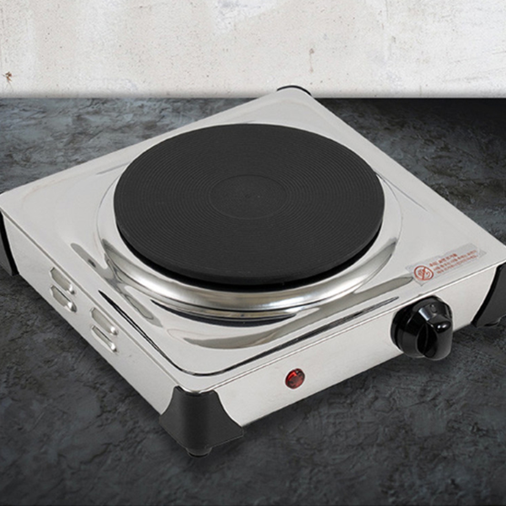 1구핫플레이트 전기 HOTPLATE 전기곤로 열전도판 세라믹코팅 - 상품 이미지