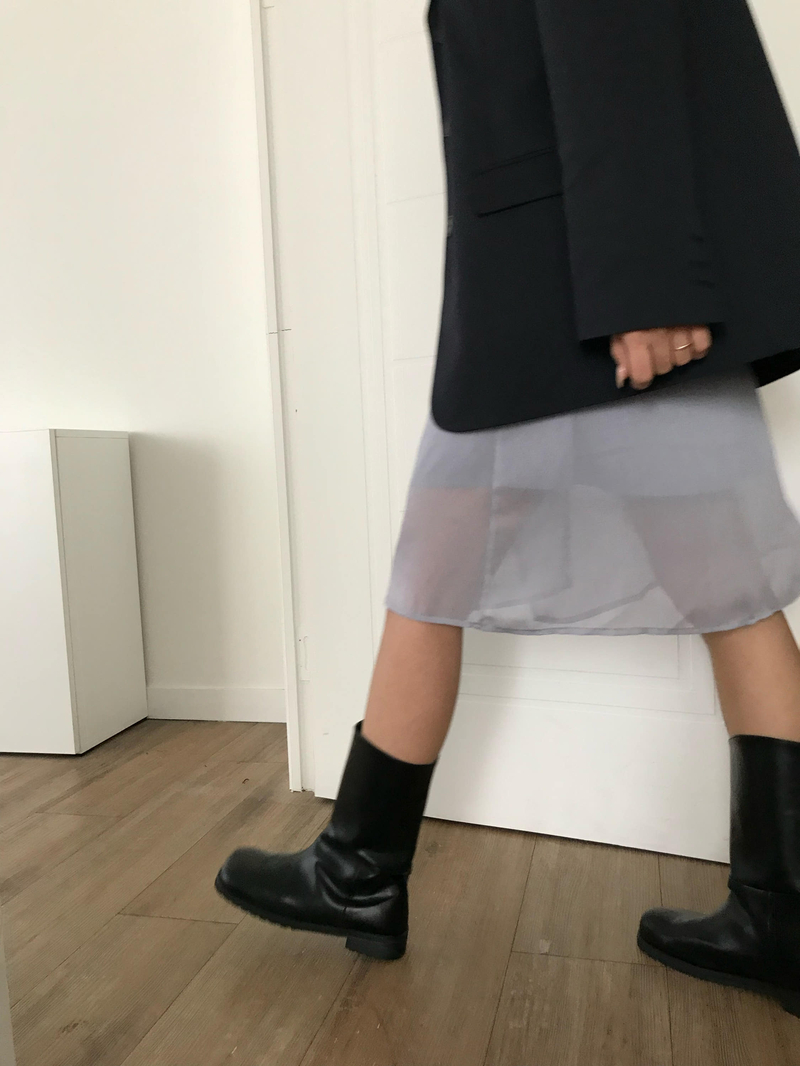 [속치마SET] 캐머런 레이어드 랩 스커트 상세 이미지 42