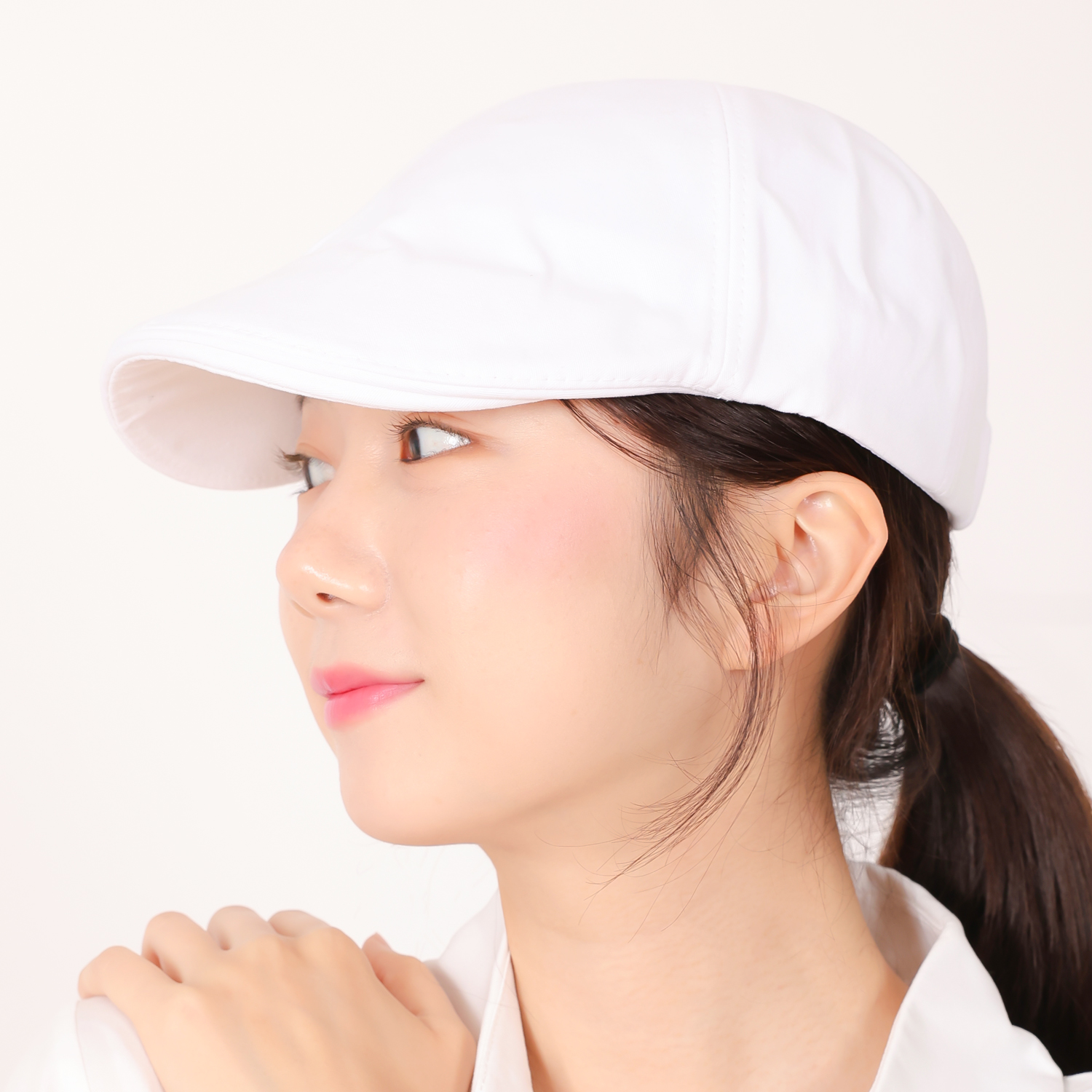 국내생산 뉴스보이캡 남자 여성 베레모 헌팅캡 도리 빵모자 사계절 식당 주방 무지 알바 모자 - 상세 이미지 5