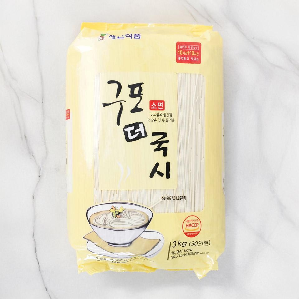 메가마트 구포 더 국시 3kg - 메인 이미지