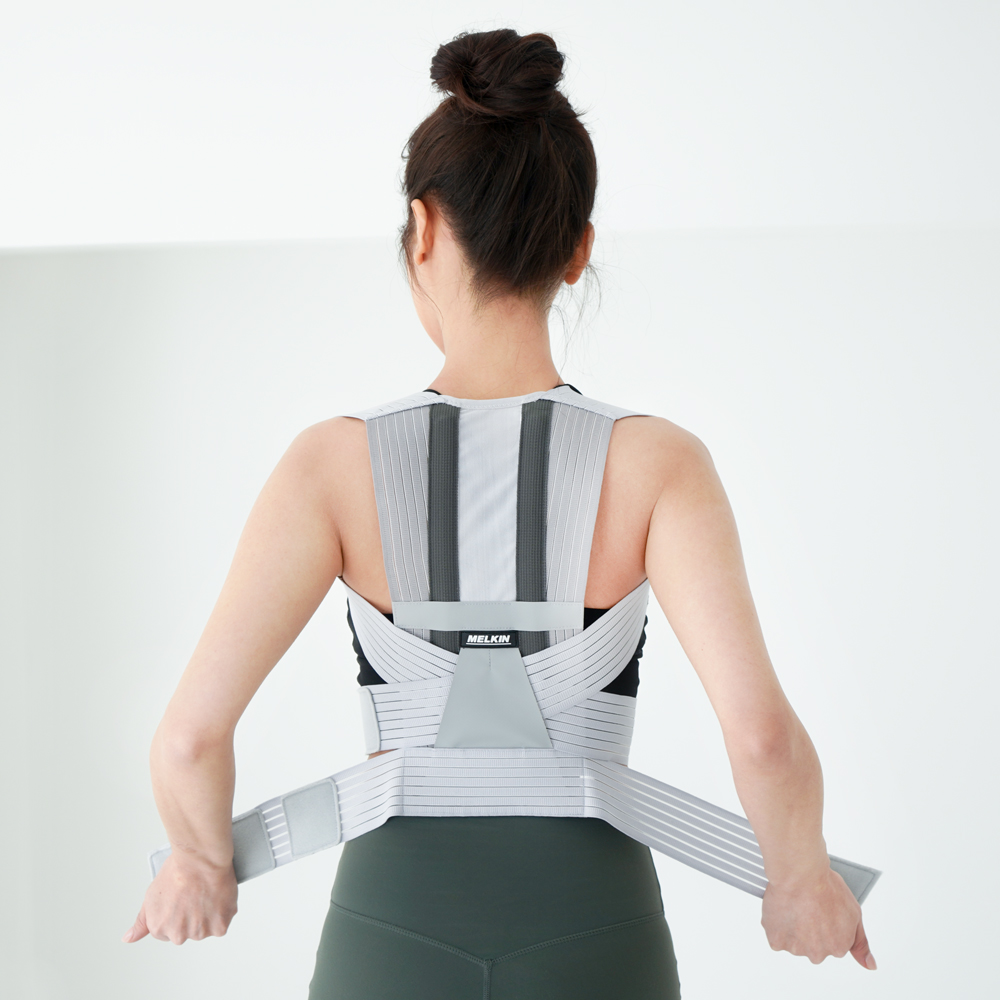 멜킨 자세교정밴드 리얼핏 더프로 라운드숄더 바른자세 밴드 어깨 허리 말린등 체형 교정기